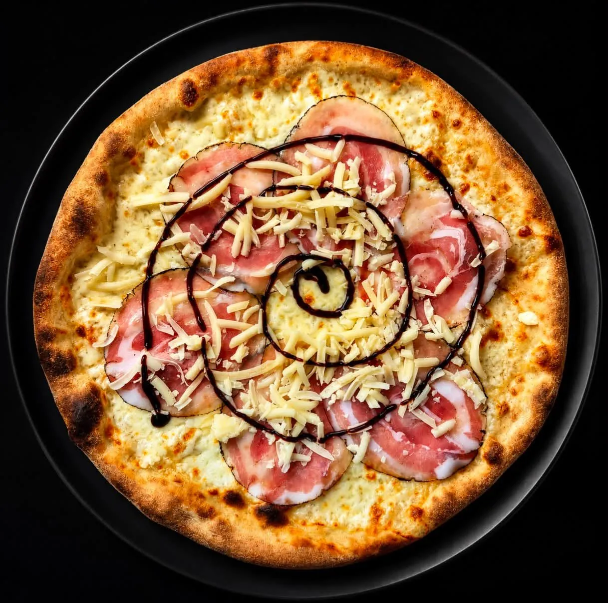 Pizza spirale balsamico